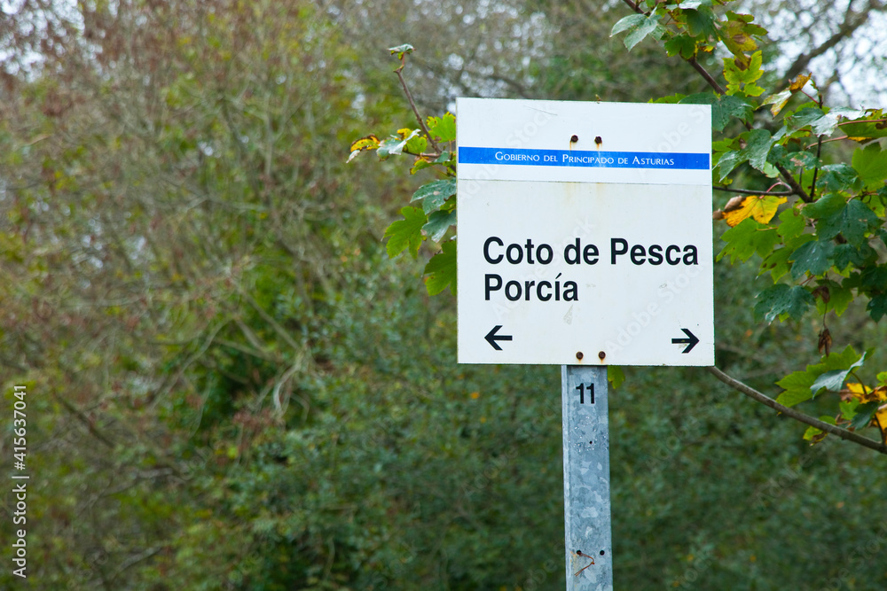 Río Porcía, Tapia de Casariego, Asturias