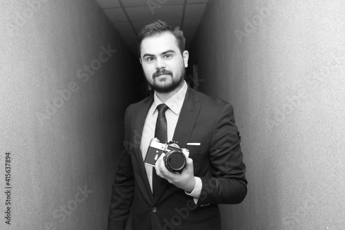 photosesion wit old  soviet camera photo