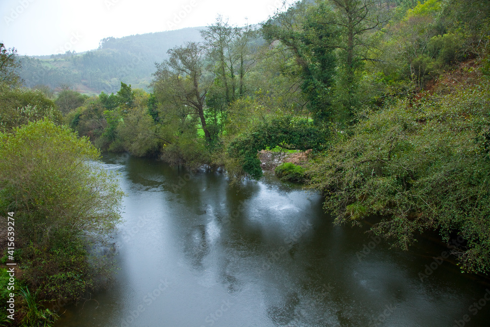 Coto de Piedra Blanca, Río Esva, Pueblo de Canero, Asturias Coto de Piedra Blanca, Río Esva, Pueblo de Canero, Asturias