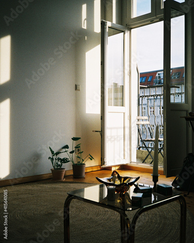 Photography interior of a room in Berlin