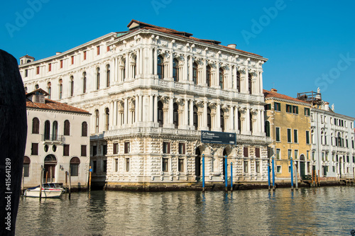 Buildings on the Grand Canal, city of Venice, Italy, Europe