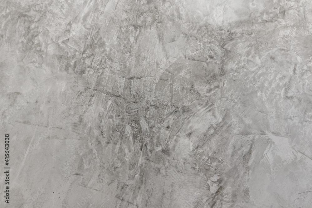 Naklejka premium Empty interior for design, Old loft style raw concrete plastered wall. Dirty raw cement wall texture and background.