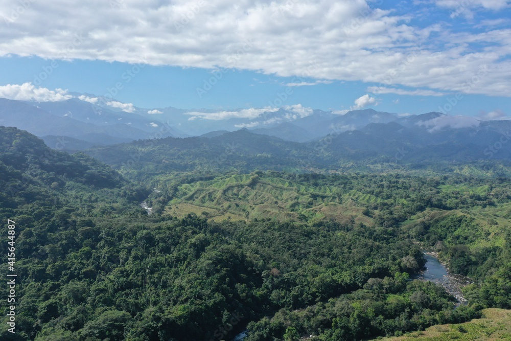 Montañas de la Sierra Nevada de Santa Marta, Colombia