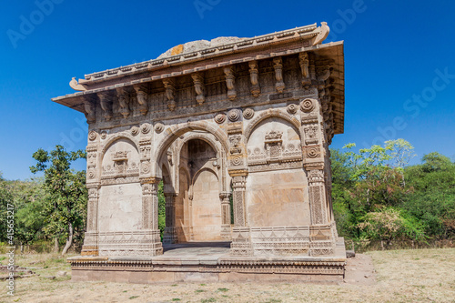 Cenotaph at Nagina Masjid mosque in Champaner historical city  Gujarat state  India