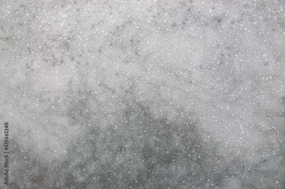 Obraz premium Abstract background with natural ice bubbles texture