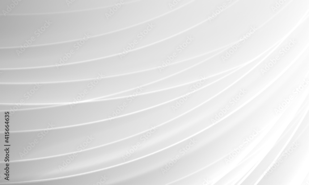 Obraz premium White and gray curve line gradient abstract background. for concept modern design with business technology.