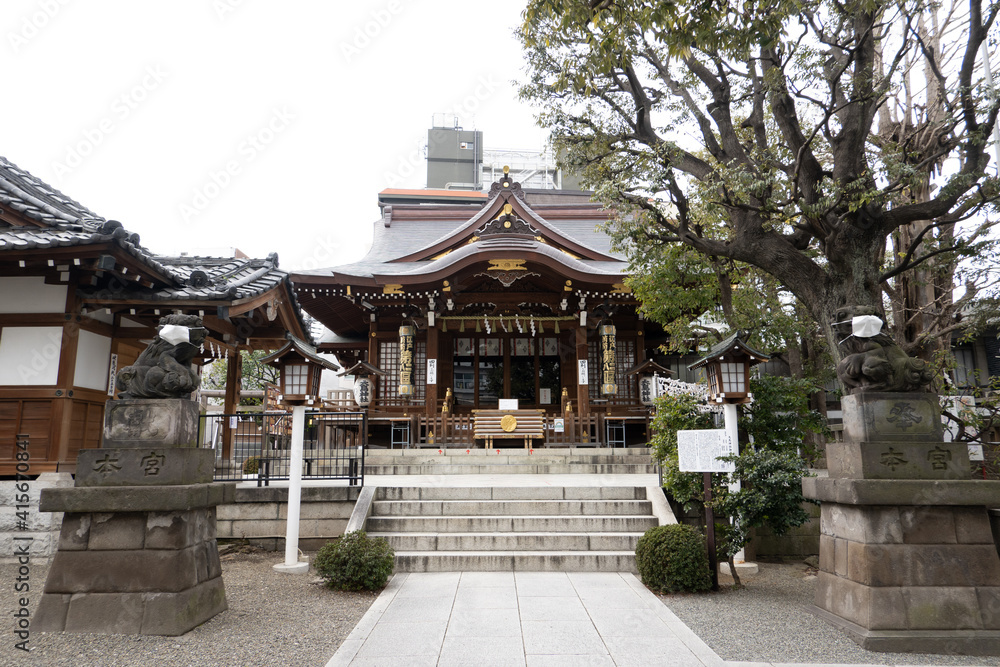 目黒大鳥神社 目黒大鳥神社