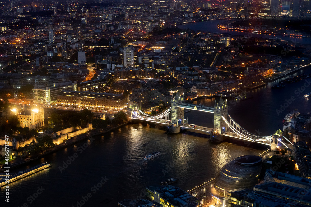 London bridge by night
