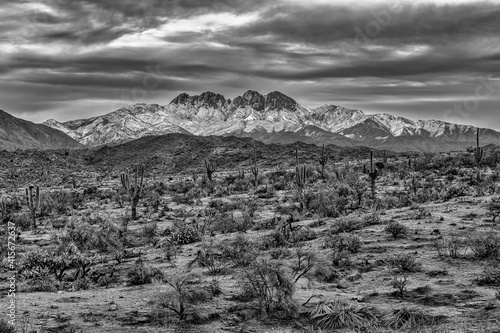 Fire Scar and Peaks