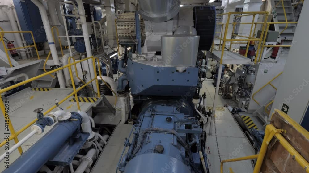 Vibration near main engine of ship Vibration near main engine of ship