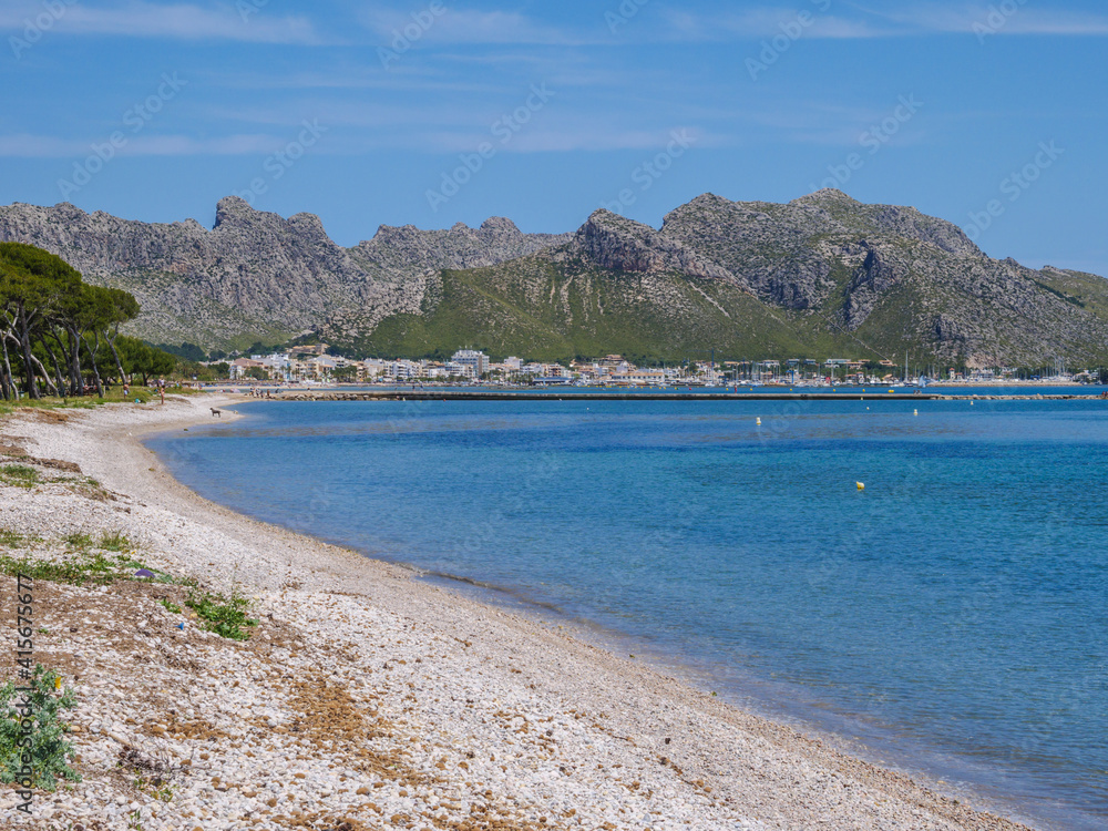 Obraz premium Pollensa Beach, Mallorca