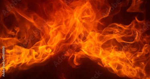 Fire texture. Flame background. Abstract flames. Burning concept.