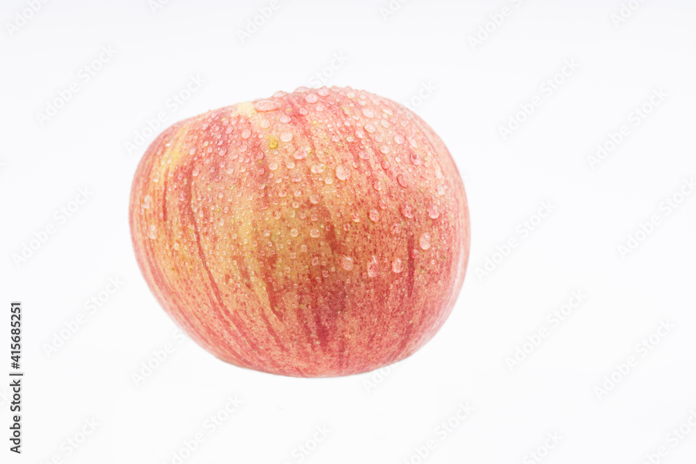 Fototapeta premium Fresh plump red apples