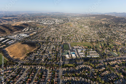 Aerial view of Newbury Park...