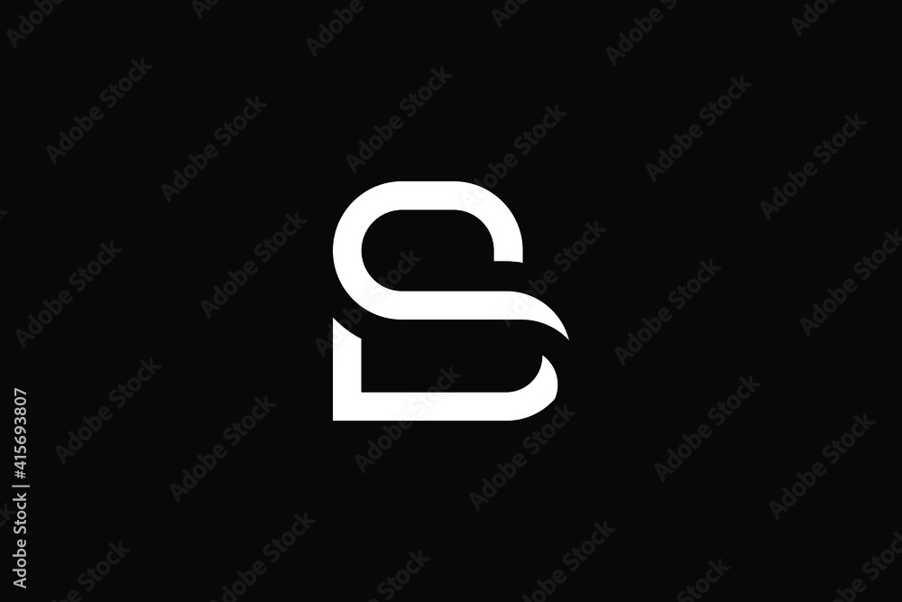 Minimal Innovative Initial SB logo and BS logo. Letter B S SB BS creative elegant Monogram. Premium Business logo icon. White color on black background Minimal Innovative Initial SB logo and BS logo. Letter B S SB BS creative elegant Monogram. Premium Business logo icon. White color on black background