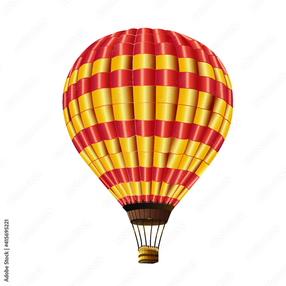 Naklejka premium hot air balloon