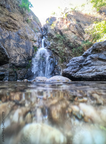 Jokkradin waterfall, Thong Pha Phum National Park, Kanchanaburi, Thailand photo