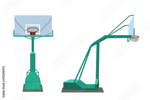 Basketball box vector