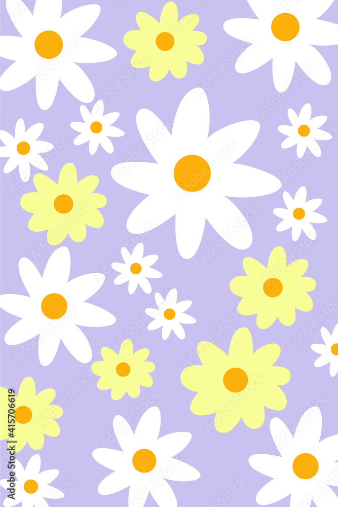 Small daisy carpet Small daisy carpet