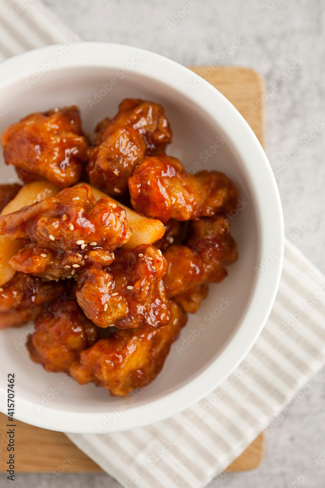 Korean style Sweet and Sour Chicken (Dakgangjeong) Korean style Sweet and Sour Chicken (Dakgangjeong)