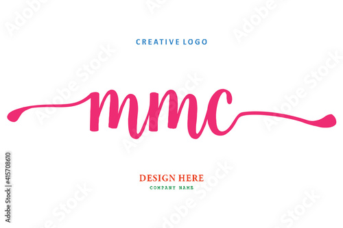 MMC lettering logo is simple, easy to understand and authoritative