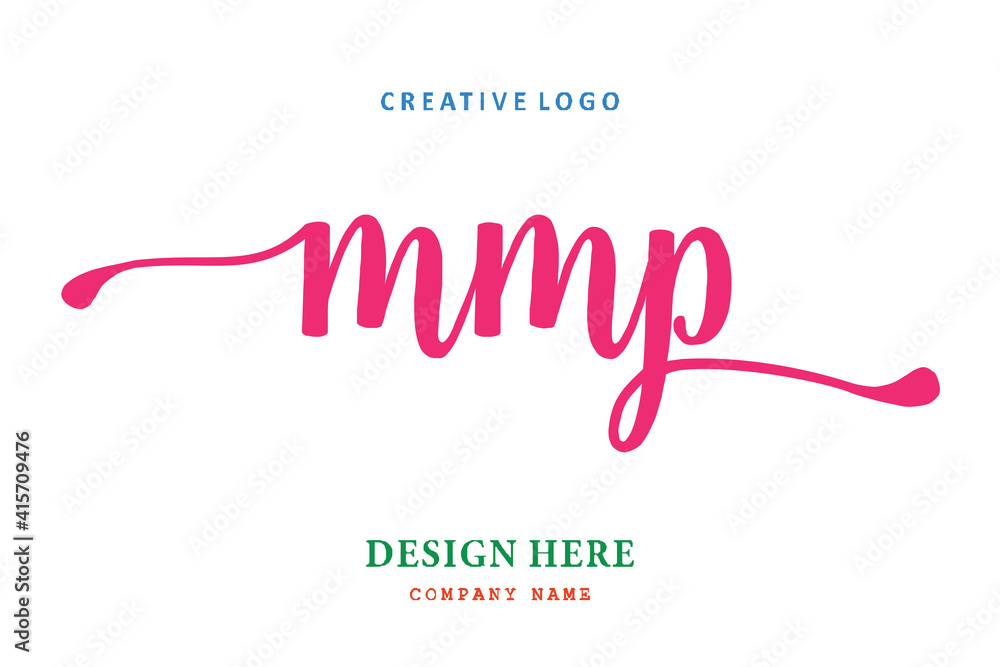 MMP lettering logo is simple, easy to understand and authoritative MMP lettering logo is simple, easy to understand and authoritative