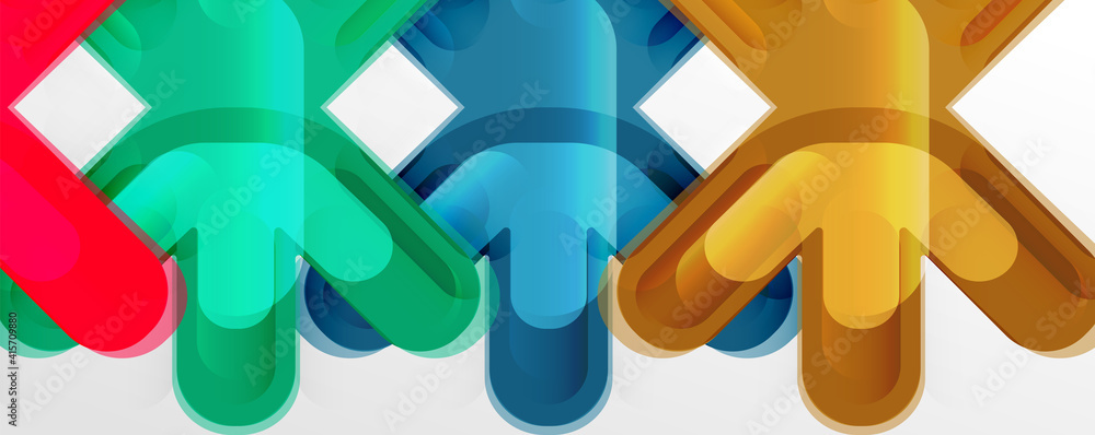 Abstract glossy crosses background for business or technology presentations, internet posters or web brochure covers Abstract glossy crosses background for business or technology presentations, internet posters or web brochure covers