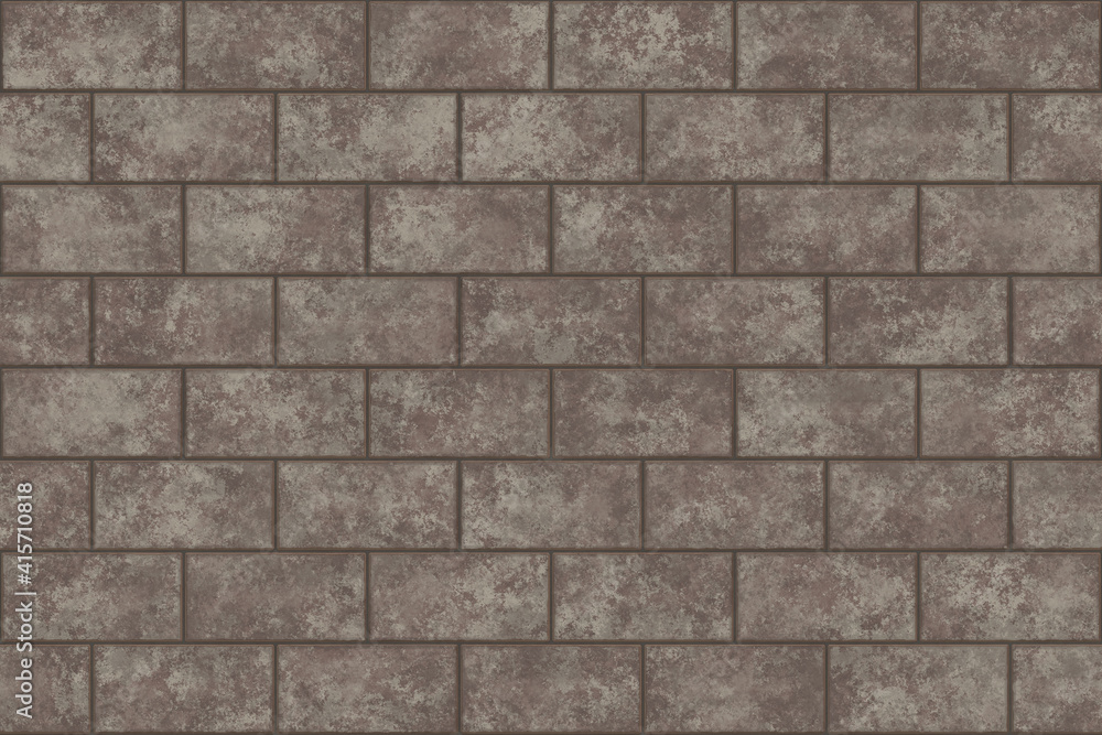 Naklejka premium concrete brick tile design
