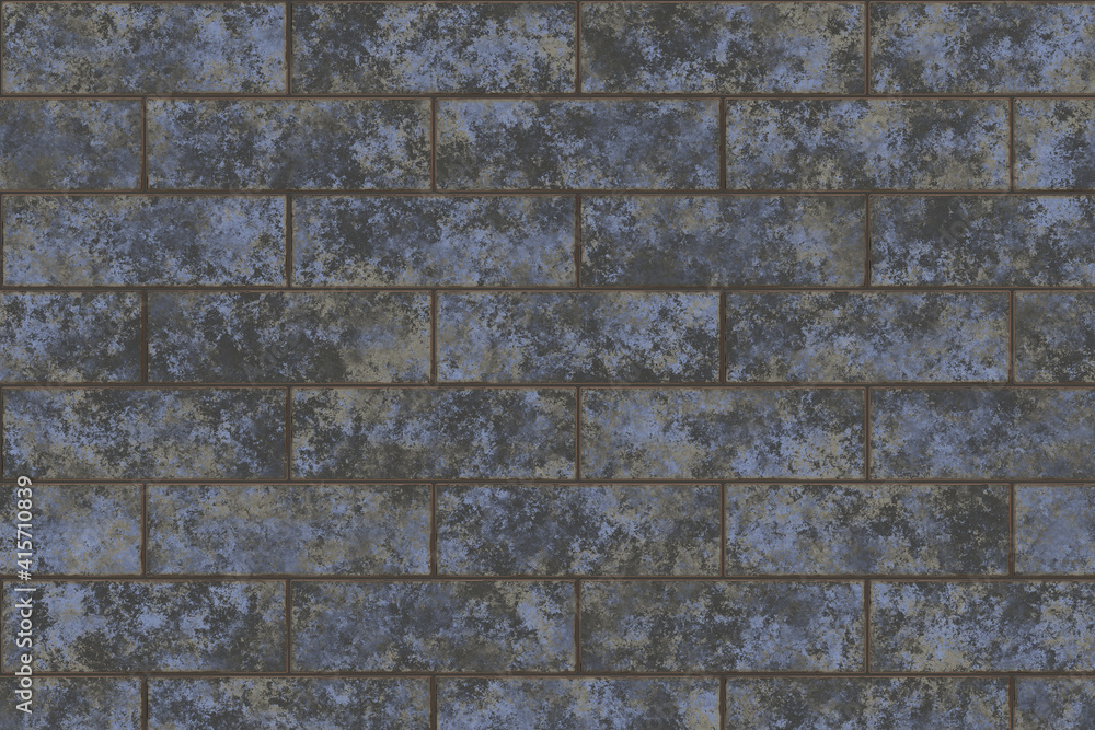 Naklejka premium concrete brick tile design