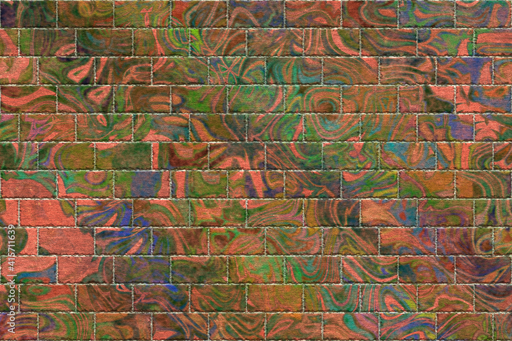 fading graffiti brick wall fading graffiti brick wall