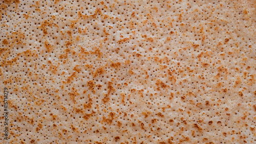 Pancake and crepe texture pattern background