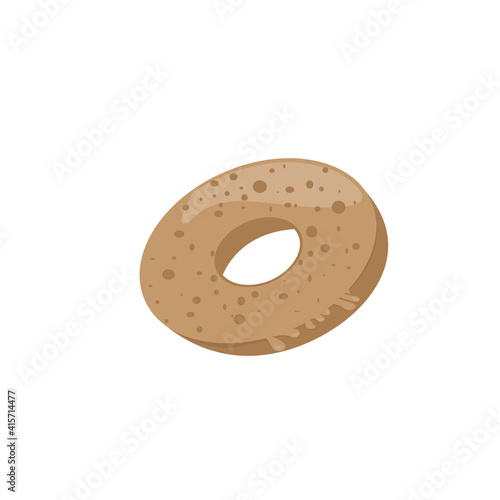 donut design on white background.
control donut design for your website design. Logo, application, UI. Vector illustration, EPS10.
