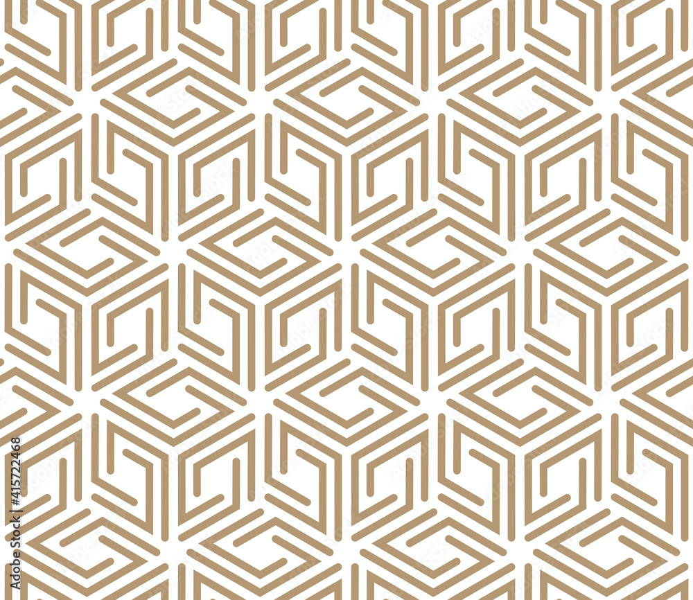 Abstract geometric pattern. A seamless vector background. White and beige ornament. Graphic modern pattern. Simple lattice graphic design Abstract geometric pattern. A seamless vector background. White and beige ornament. Graphic modern pattern. Simple lattice graphic design