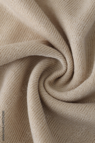 beige knit fabric texture background