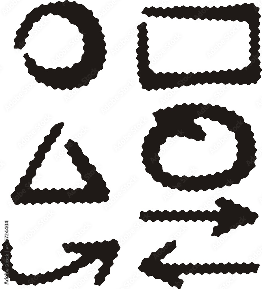 Set of arrows vector illustration.Arrow doodles vector. Set of arrows vector illustration.Arrow doodles vector.