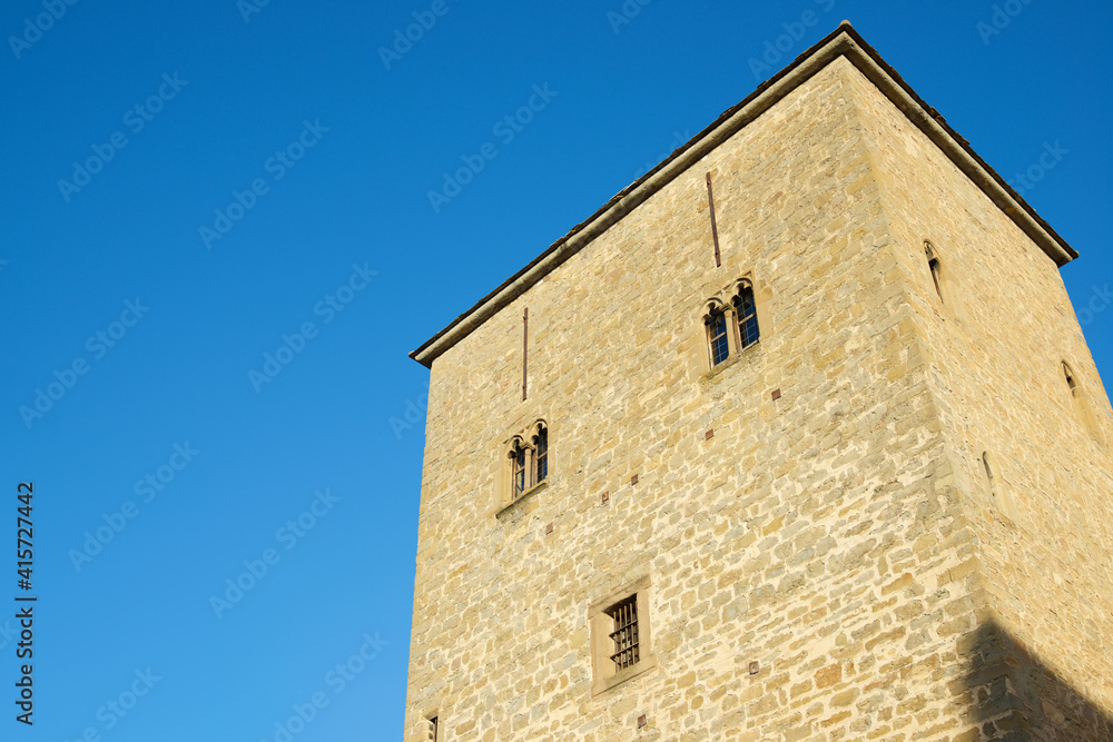 Medieval tower in Jaca