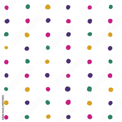 seamless pattern with colorful confetti 