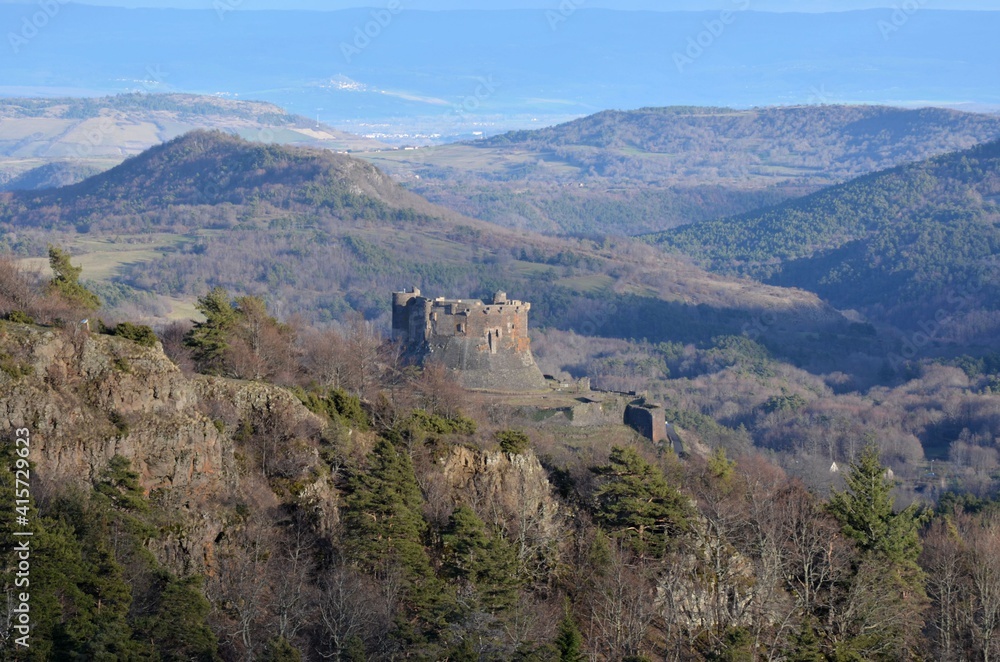 Murol castle,Puy de Dôme, Auvergne, France