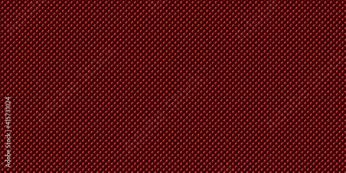 Dark red and black Geometric grid Carbon fiber background Modern dark abstract seamless vector texture