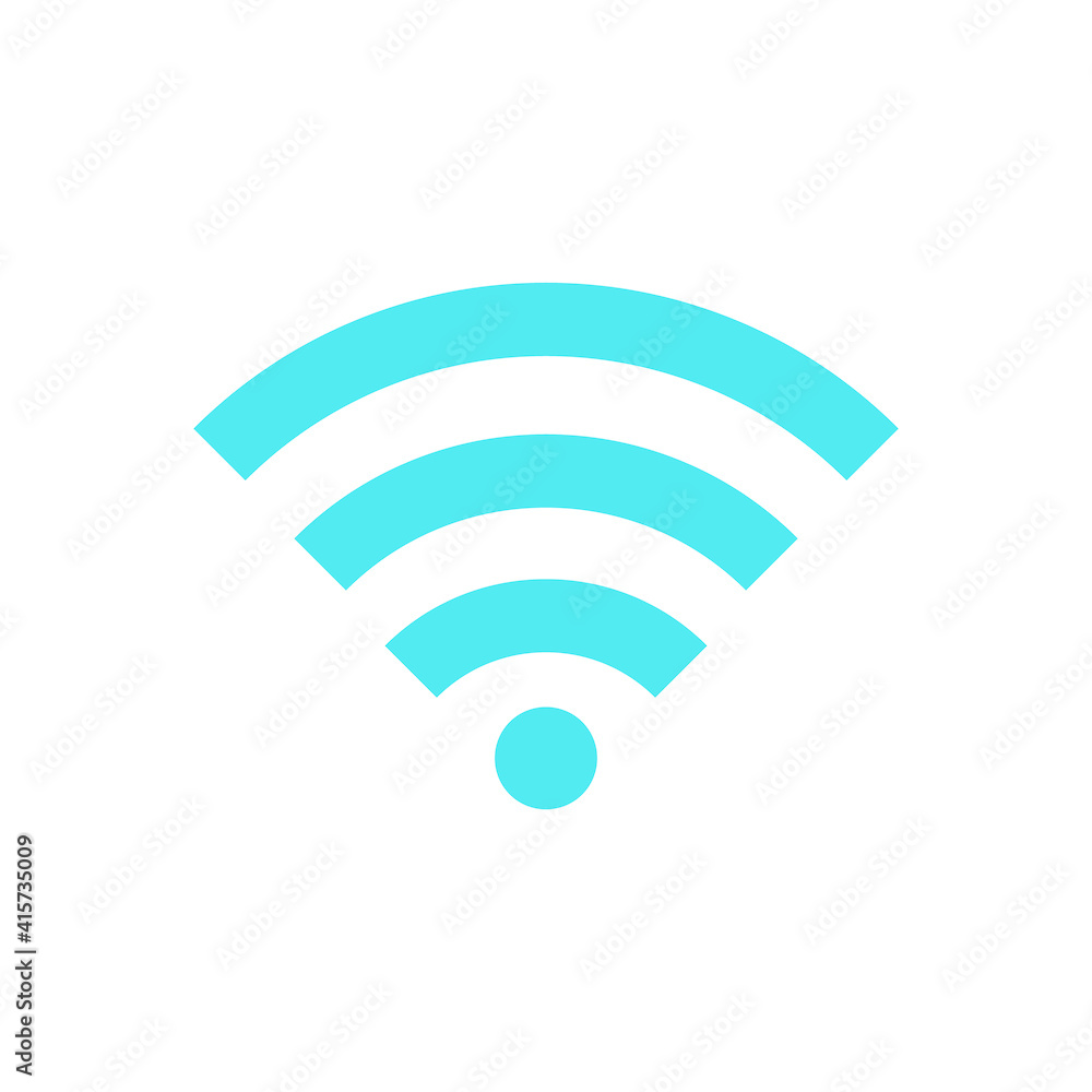 Wifi symbol icon vector illustration EPS 10 Wifi symbol icon vector illustration EPS 10