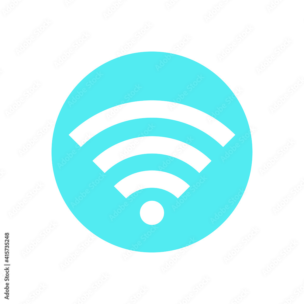 Wifi symbol icon vector illustration EPS 10 Wifi symbol icon vector illustration EPS 10