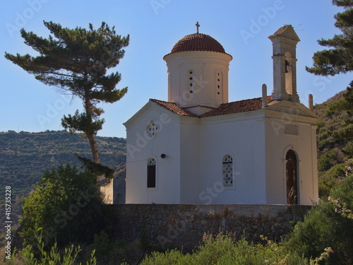 Church on Crete in Greece, Europe 