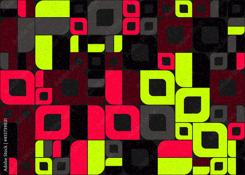 Abstract Geometric Pattern generative computational art illustration Abstract Geometric Pattern generative computational art illustration