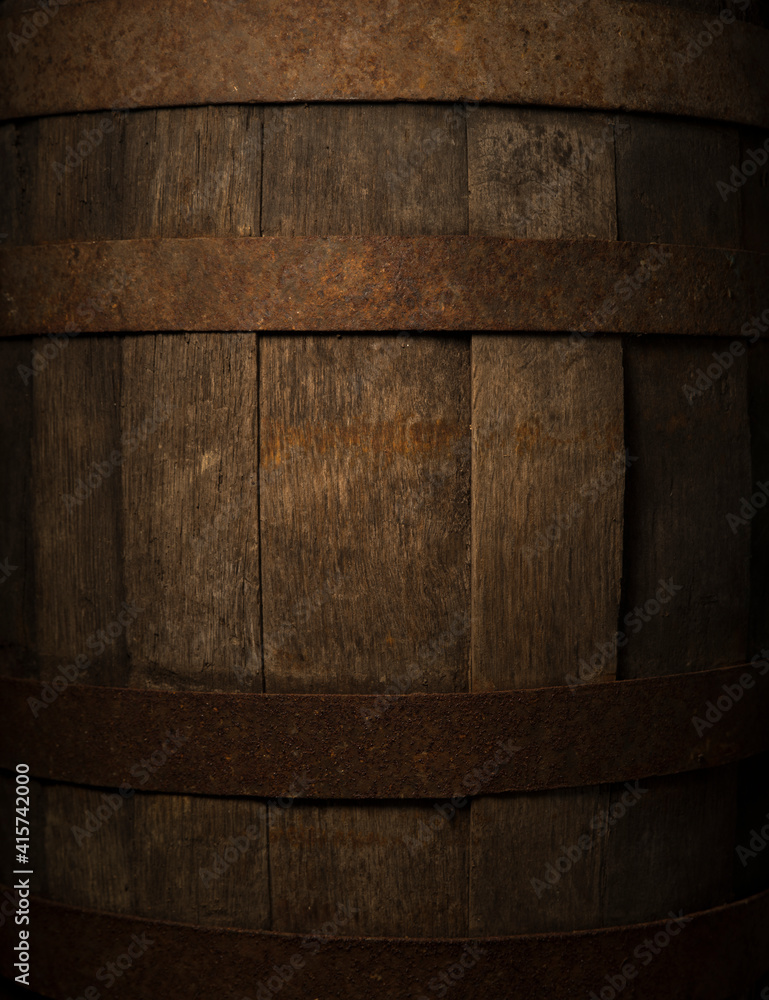 Barrels in the wine cellar, Porto, Portugal Barrels in the wine cellar, Porto, Portugal