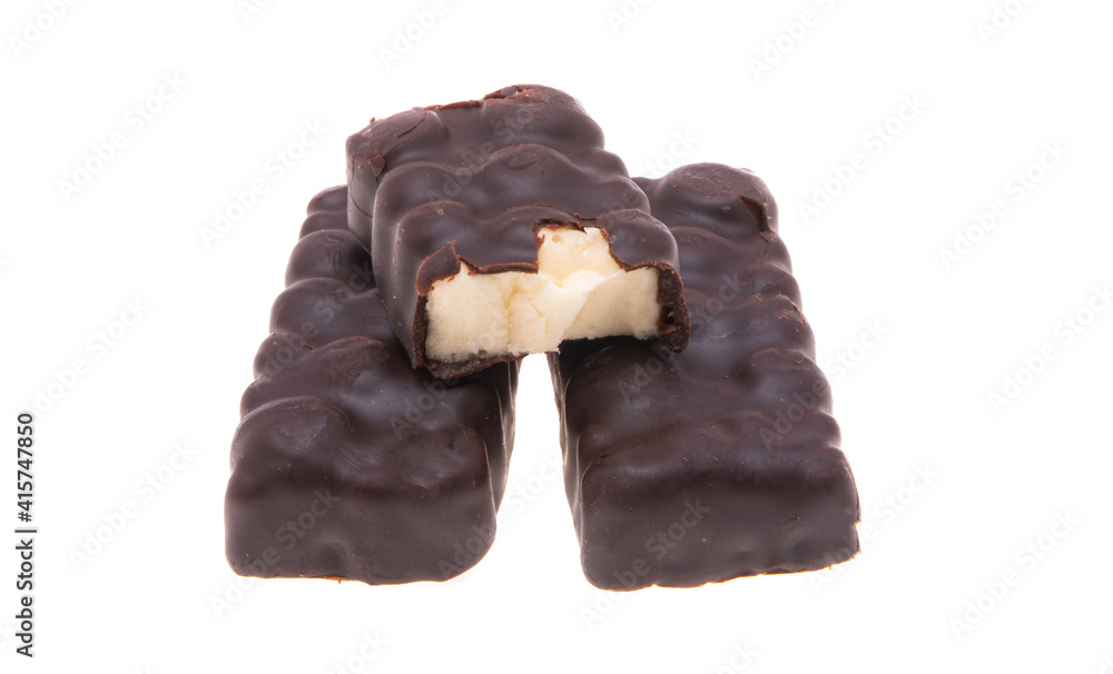 chocolate soufflé bar isolated chocolate soufflé bar isolated