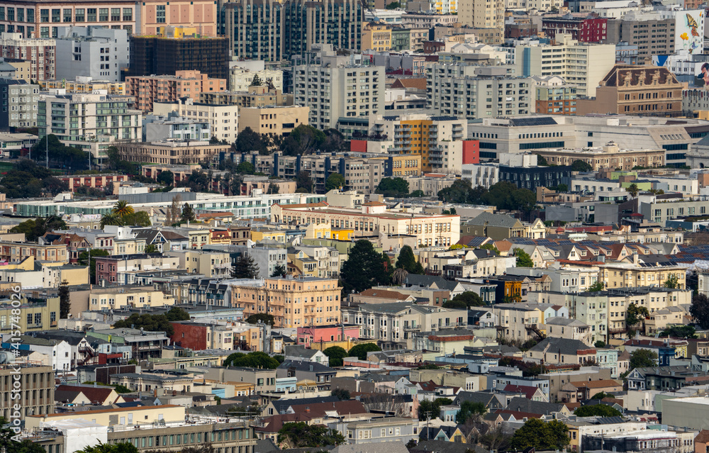 City skyline San Francisco