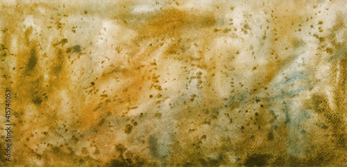 Watercolor background. Hand painted texture.