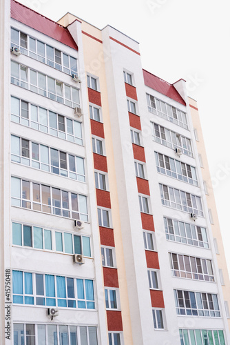 multi-storey building, colored high-rise building  © lelya198814