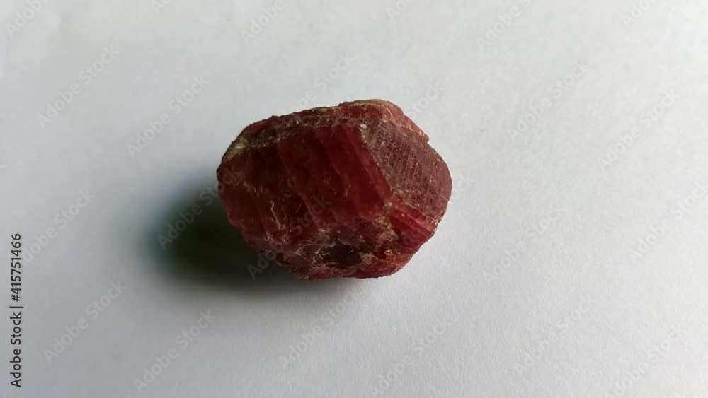 natural mineral rough ruby sapphire gemstone crystal natural mineral rough ruby sapphire gemstone crystal