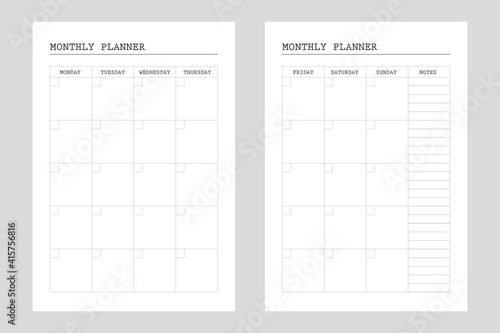 Weekly Planner pages  bullet journal